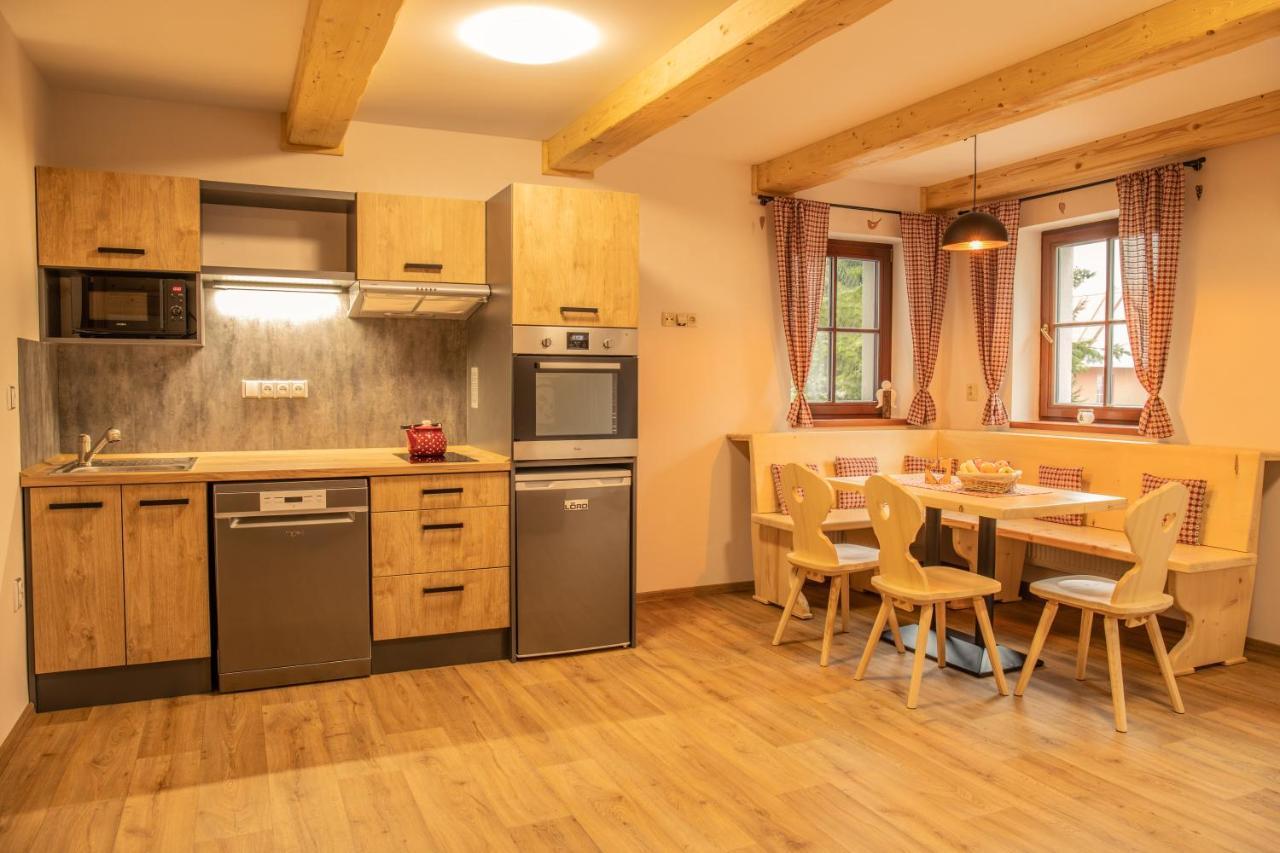 Apartmány Kůlna Boží Dar Kültér fotó