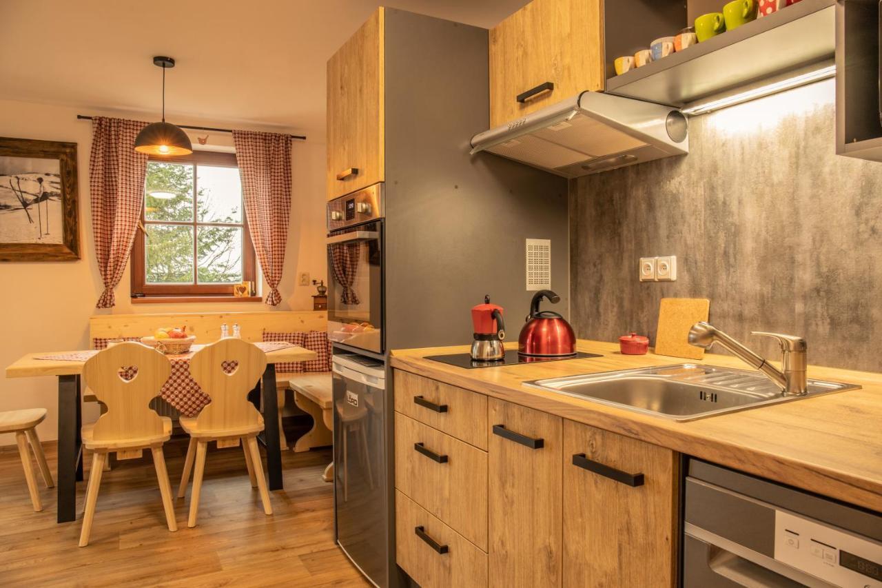 Apartmány Kůlna Boží Dar Kültér fotó