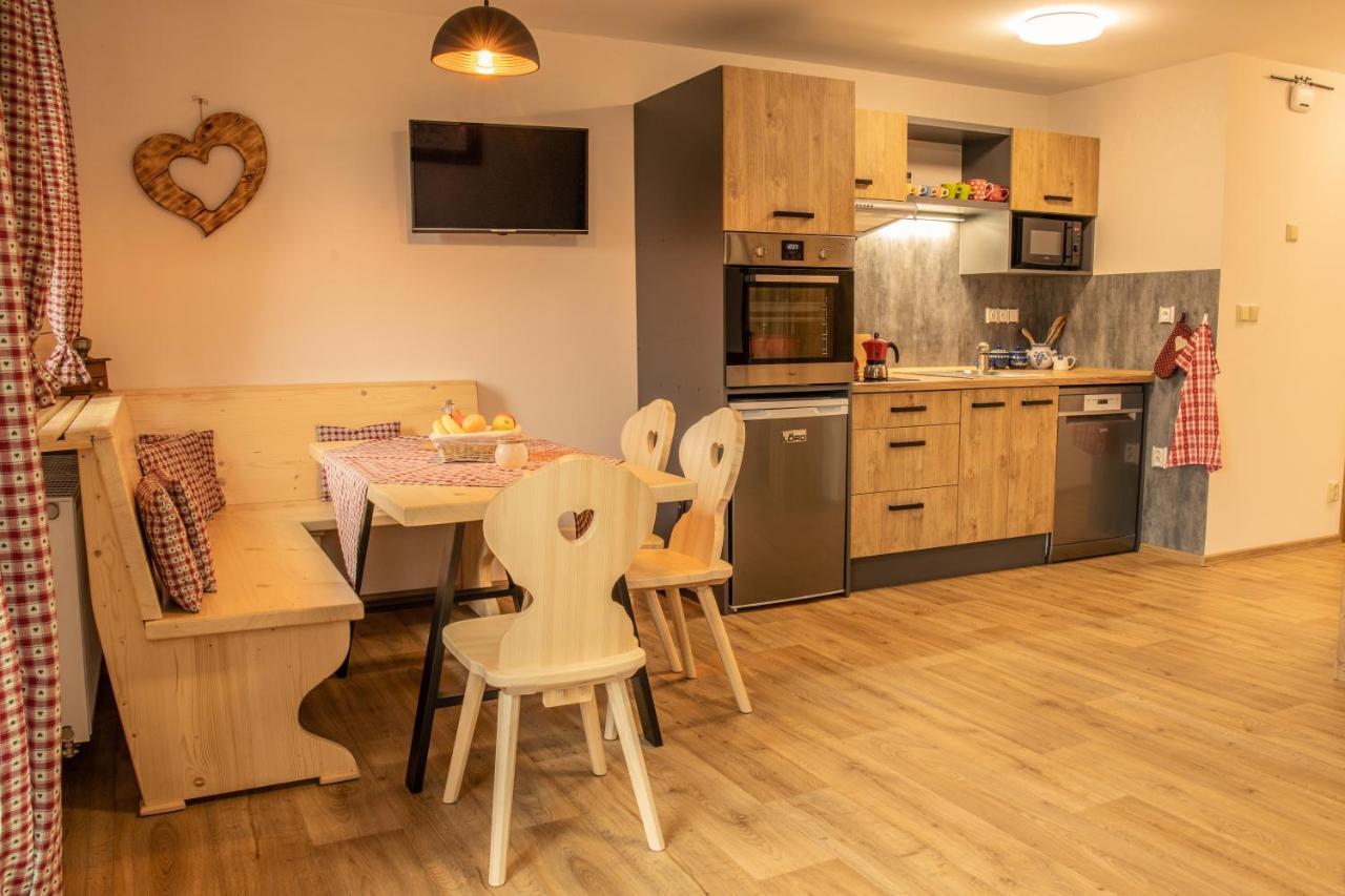 Apartmány Kůlna Boží Dar Kültér fotó